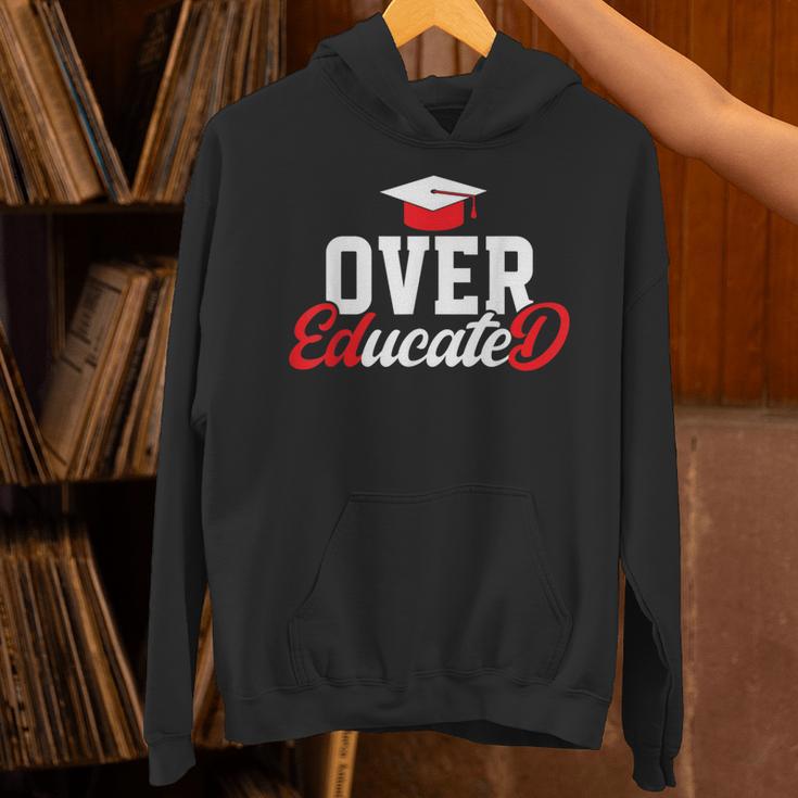 Doctor Of Education Over Educated EdD Doctorate Graduation Unisex Hoodie