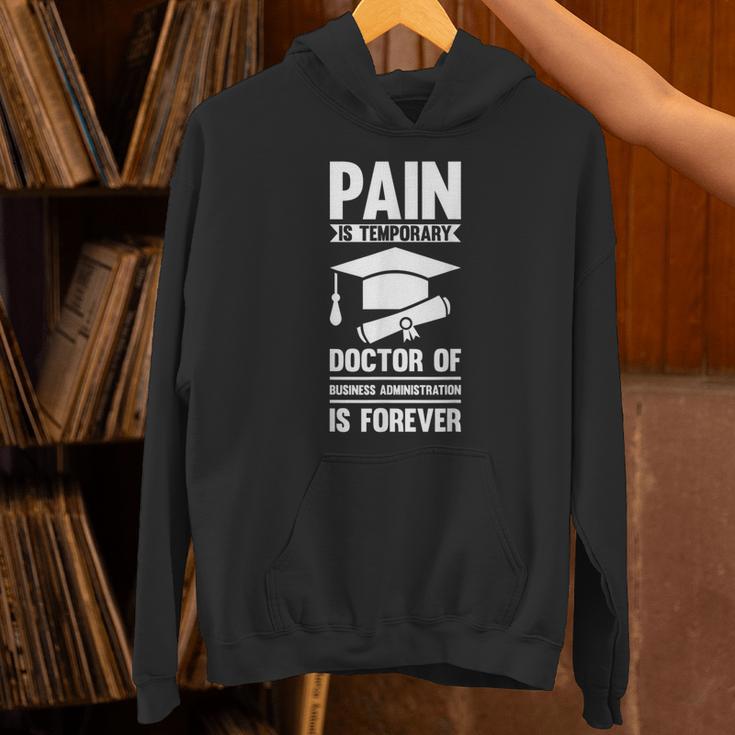 Doctorate Is Forever- Graduation Achievement DBA Doctorate Unisex Hoodie