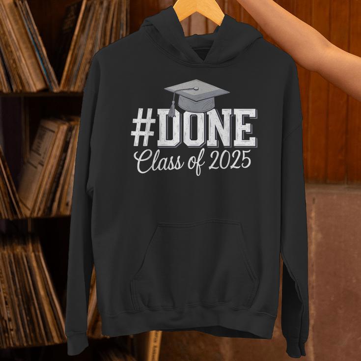 Done Class Of 2025 Graduation For Her Him Grad Seniors 2025 Unisex Hoodie