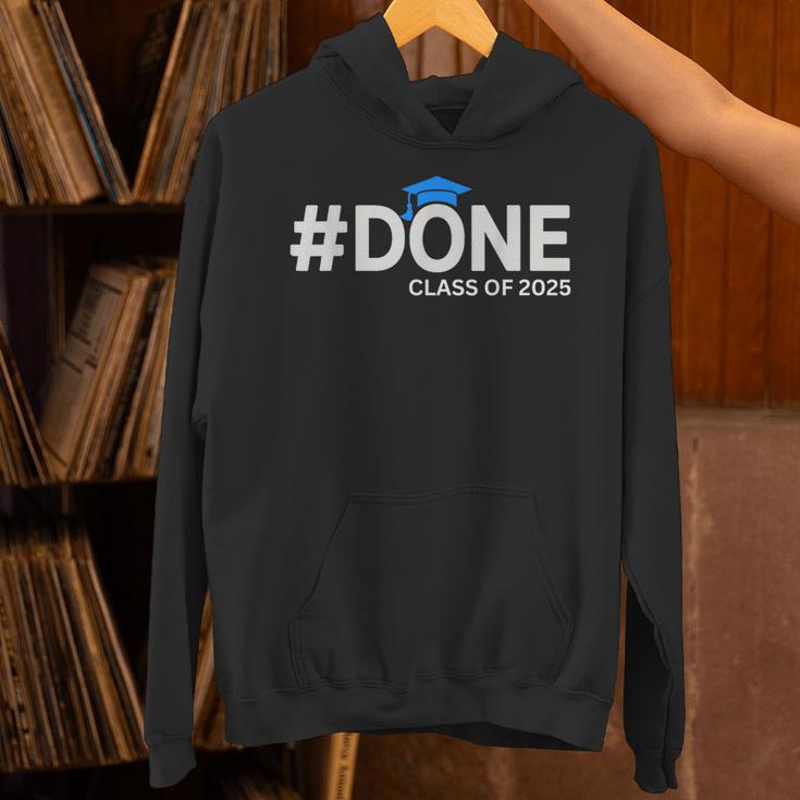 Done Class Of 2025 Graduation So Done Senior 2025 Grad Unisex Hoodie
