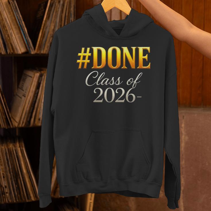 Done Class Of 2026 Graduation Unisex Hoodie