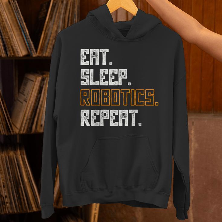 Eat Sleep Robotics Repeat Shirt Graduation Unisex Hoodie