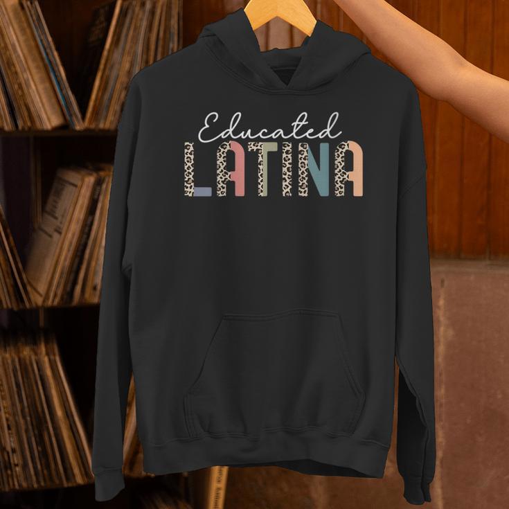 Educated Latina Proud Graduate Latinas Pride Graduation Unisex Hoodie