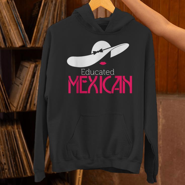Educated Mexican Graduation Shirt For Women Unisex Hoodie