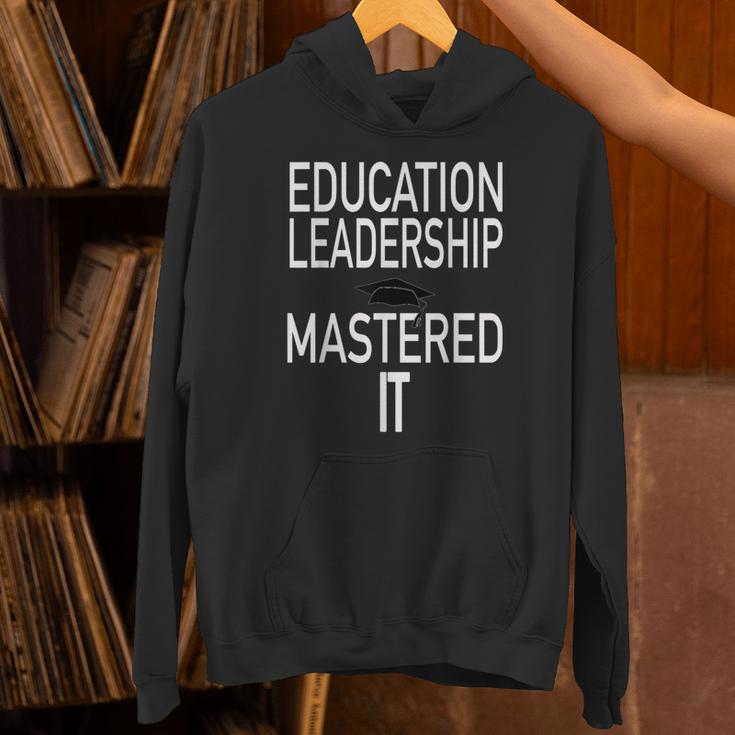 Education Leadership Masters Graduation Shirt Unisex Hoodie