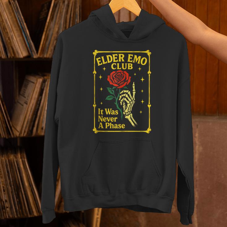 Elder Emo Club Emo Gothic Music Nostalgia Unisex Hoodie Elder Emo Club Emo Gothic Music Nostalgia Unisex Hoodie