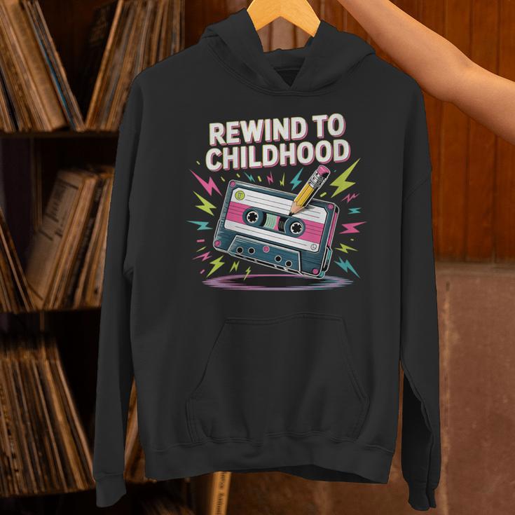 Elder Millennials Embracing 90s Rewind Nostalgia Vibes Unisex Hoodie