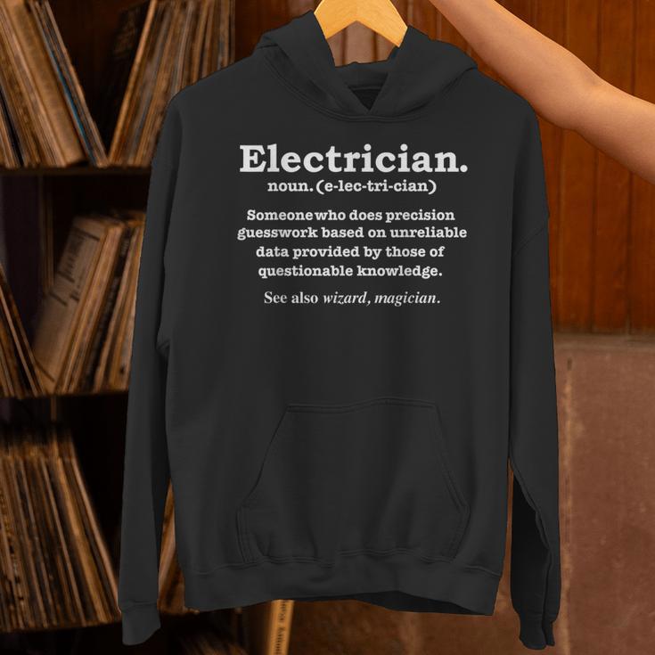 Electrician Definition Graduation Graduate Unisex Hoodie