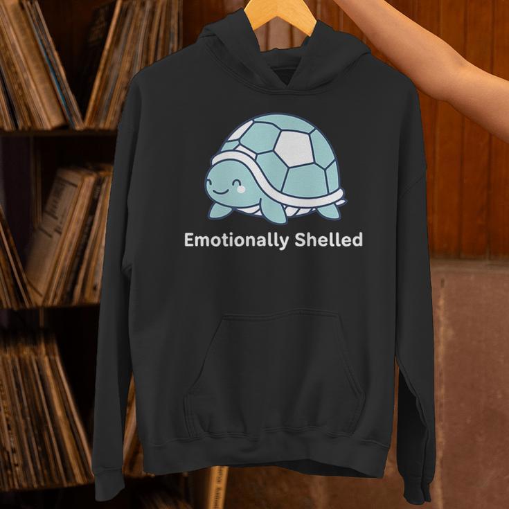 Emotionally Shelled Turtle Introvert Turtle Tee Unisex Hoodie Emotionally Shelled Turtle Introvert Turtle Tee Unisex Hoodie
