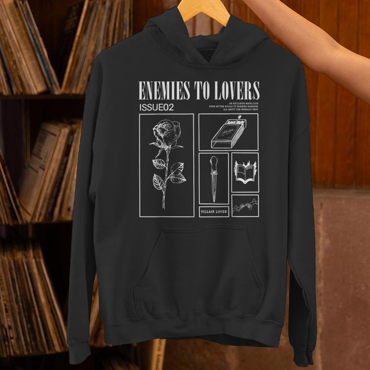 Enemies To Lovers Morally Grey Book Lover Romantasy Bookish Unisex Hoodie