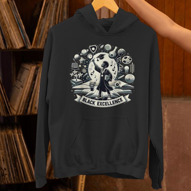 Excellence Graduation Black History Month Inspiring Unisex Hoodie
