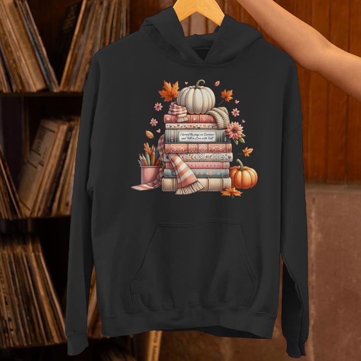 Fall Colors s I Love Fall s Books & Pumpkins Unisex Hoodie Fall Colors s I Love Fall s Books & Pumpkins Unisex Hoodie