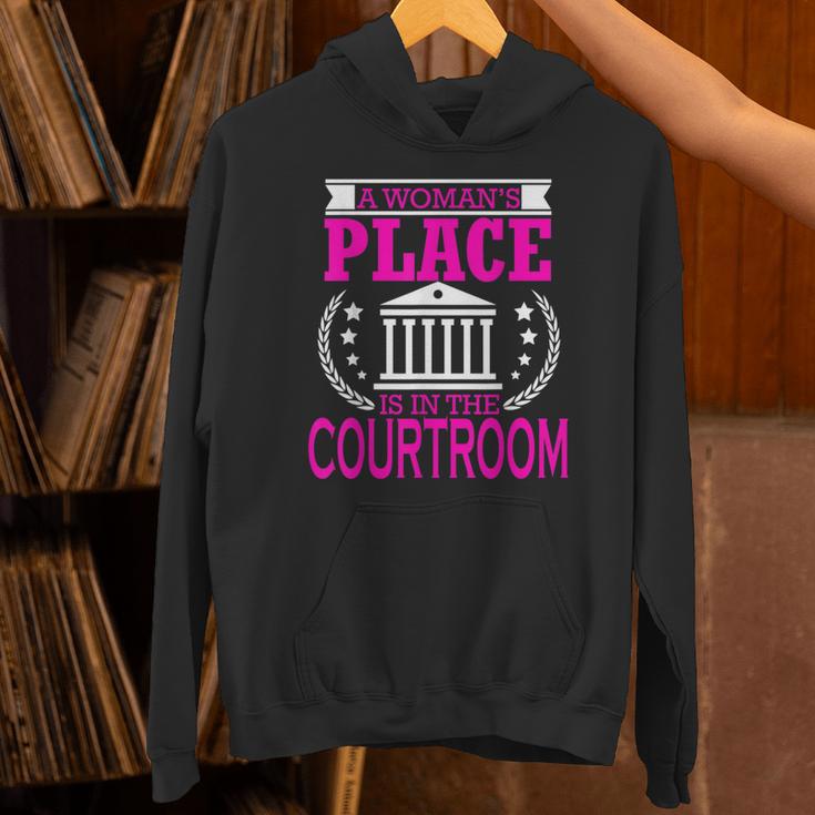Female Lawyer Women Law Student Graduation Bar Exam Unisex Hoodie
