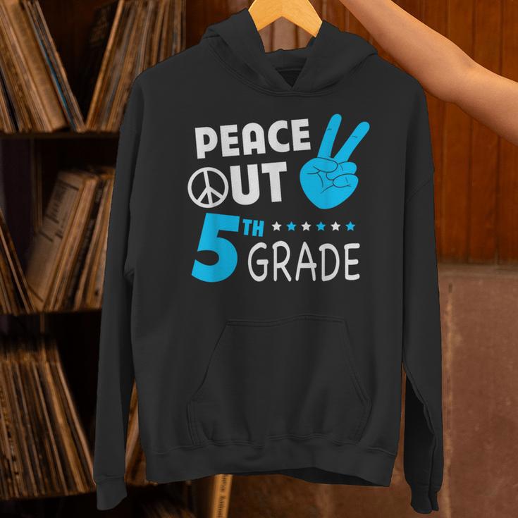 Fifth Grade Graduation Peace Out 5th Grade Boys Unisex Hoodie