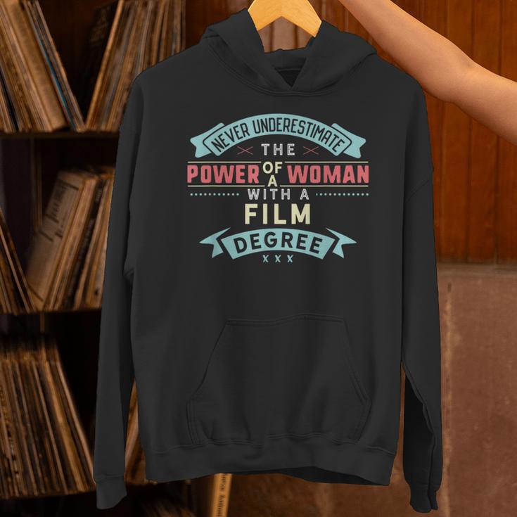 Film Degree Major Shirt Strong Woman Graduation Unisex Hoodie