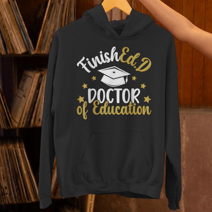 FinishEdD Doctor Of Education Graduation EdD Graduate Unisex Hoodie