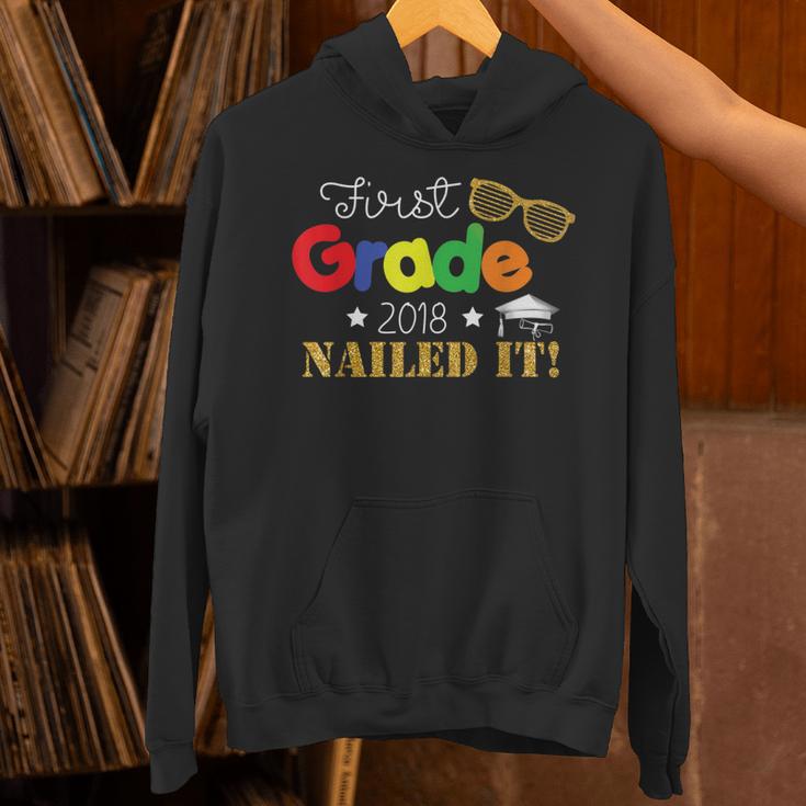 First 1st Grade 2018 Nailed It Graduation Shirt Unisex Hoodie
