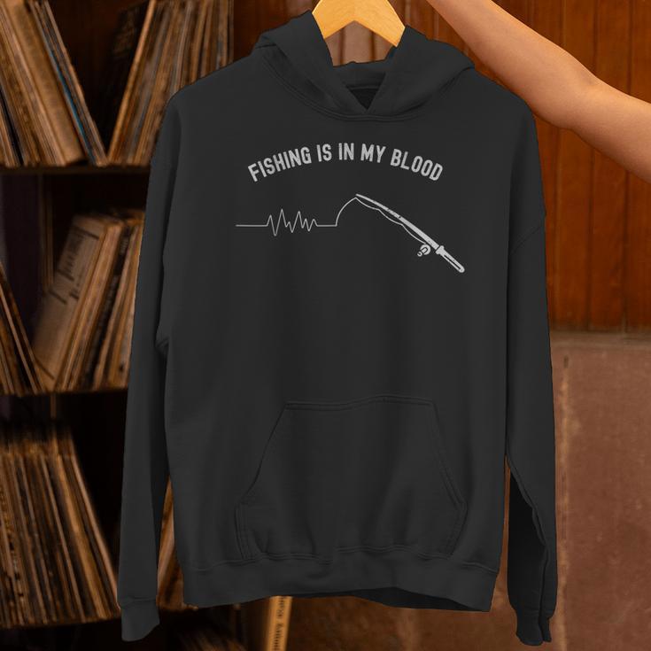 Fishing Is In My Blood I Love Fishing Introvert Unisex Hoodie Fishing Is In My Blood I Love Fishing Introvert Unisex Hoodie