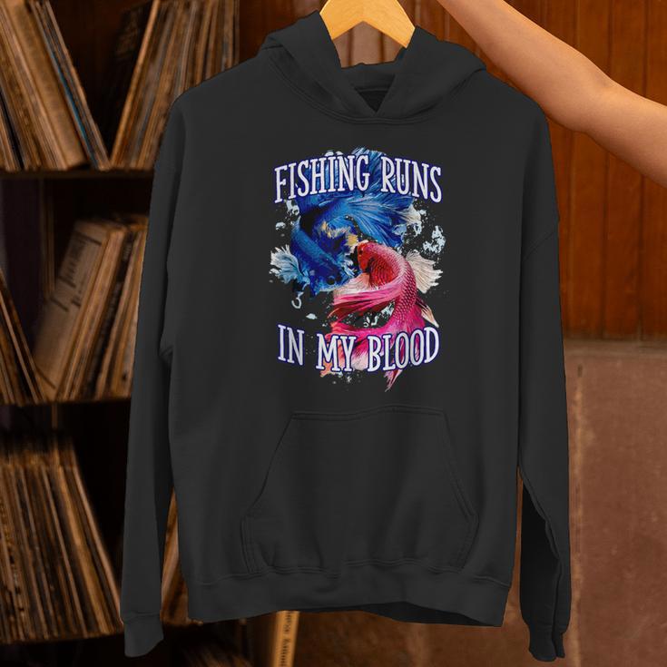 Fishing Runs In My Blood Introvert Hobby Antisocial Unisex Hoodie Fishing Runs In My Blood Introvert Hobby Antisocial Unisex Hoodie