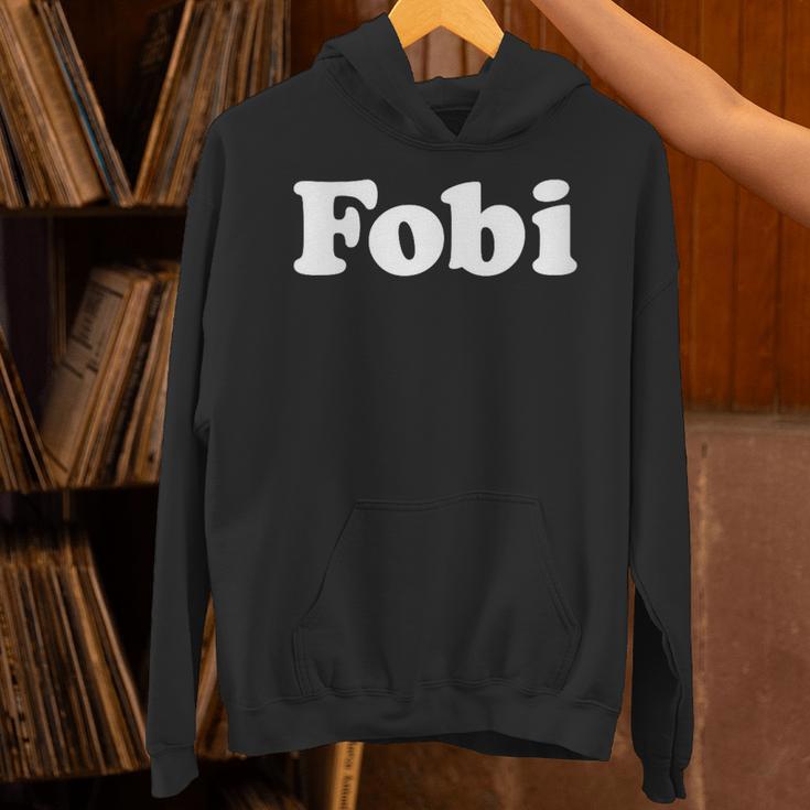 Fobi Fear Of Being Included Men Women Introvert Unisex Hoodie Fobi Fear Of Being Included Men Women Introvert Unisex Hoodie