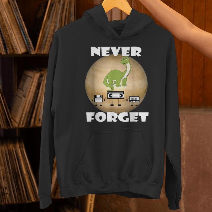 Never Forget Women Men Never Forget Men Nostalgia Unisex Hoodie