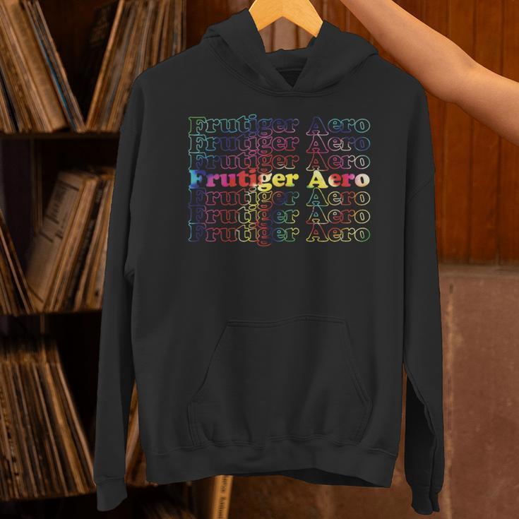 Frutiger Aero Graphic Er Tie Dye Unisex Hoodie