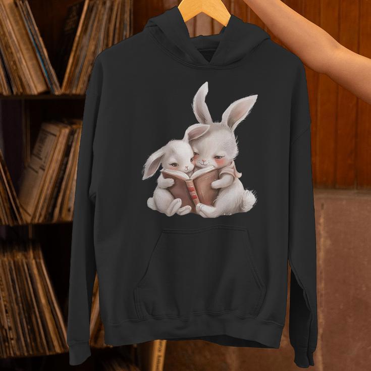 Funny Book Reading Quote For Women And Girls Rabbits Unisex Hoodie Funny Book Reading Quote For Women And Girls Rabbits Unisex Hoodie