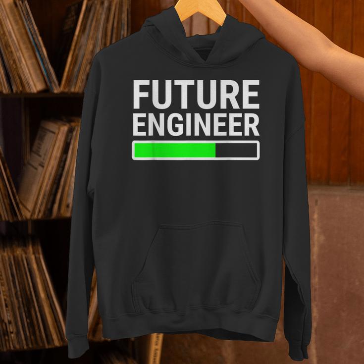 Future Engineer Loading Bar Cool Graduation Unisex Hoodie