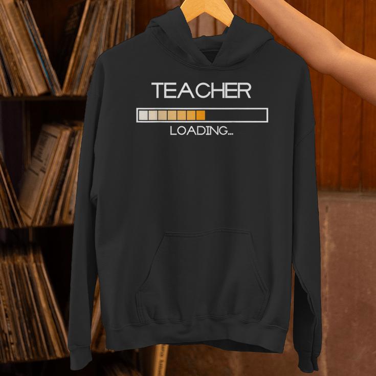 Future Teacher Loading Bar Graduation Teacher Men Women Unisex Hoodie
