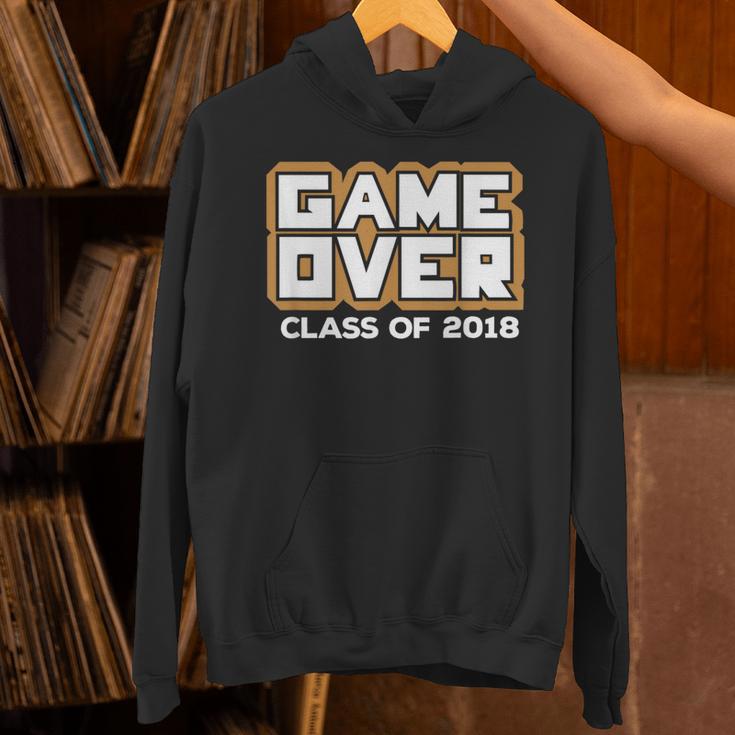 Game Over Class Of 2018 Graduation Shirt Unisex Hoodie