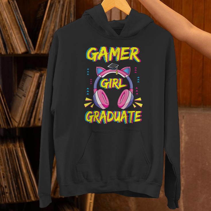 Gamer Girl Graduate Shirt Girls Kids Gamer Graduation Unisex Hoodie