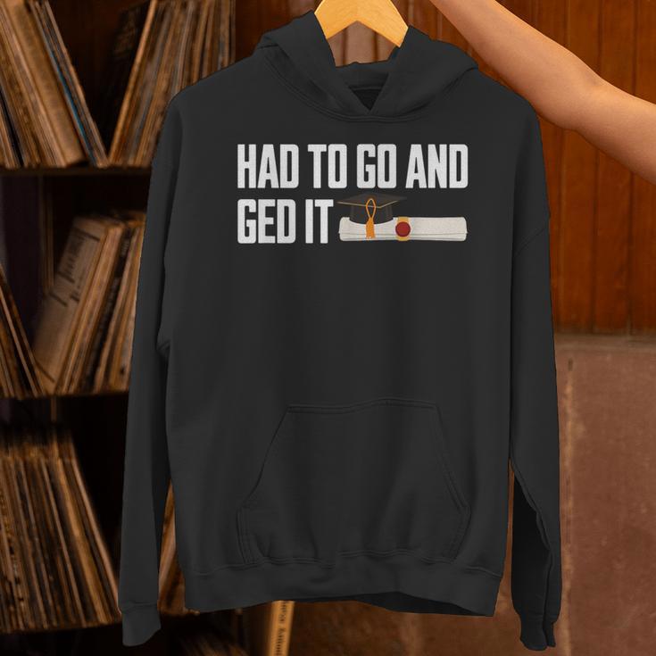 GED Graduation For Him Her Women Men GED Graduate Unisex Hoodie