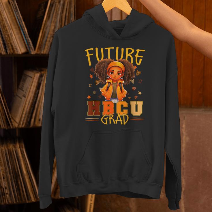 Girl Future HBCU Graduate Afro College Graduation Kids Unisex Hoodie