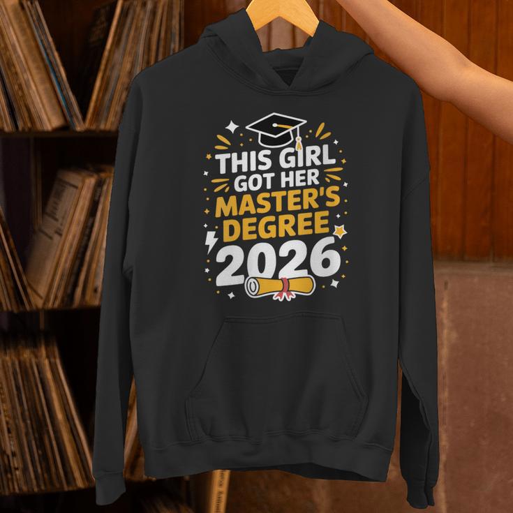 This Girl Got Her Masters Degree Graduation Mastered It 2026 Unisex Hoodie
