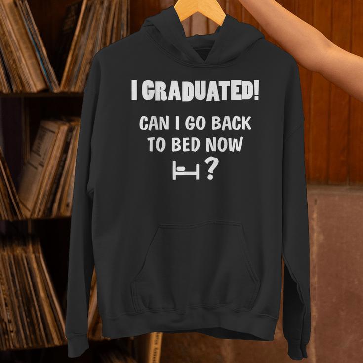 Can I Go Back To Bed Fun Graduation For Him Her T-Shirt Unisex Hoodie