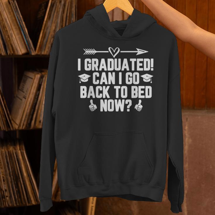 CAN I GO BACK TO BED Shirt Graduation For Him Her Unisex Hoodie