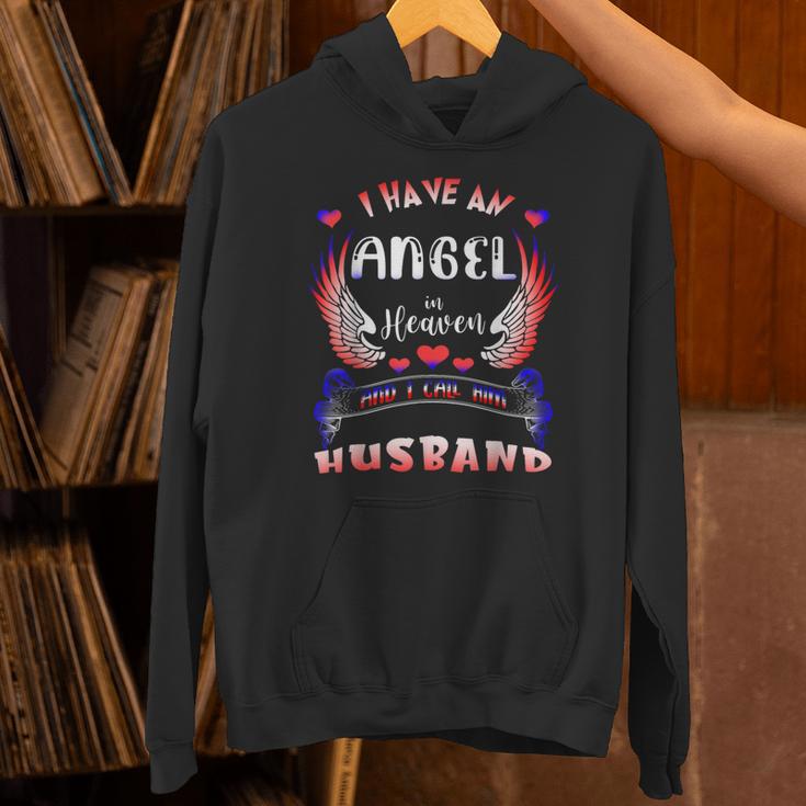 God Has My Husband In His Arms I Have Him In My Heart Memory Unisex Hoodie