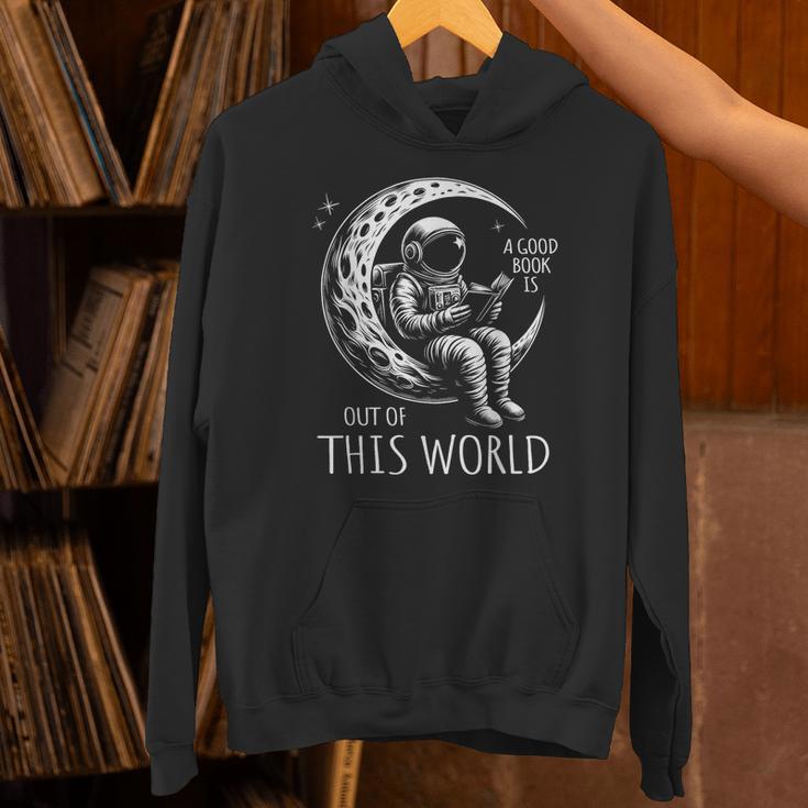 A Good Book Is Out Of This World Kids Reading Imagination Unisex Hoodie A Good Book Is Out Of This World Kids Reading Imagination Unisex Hoodie