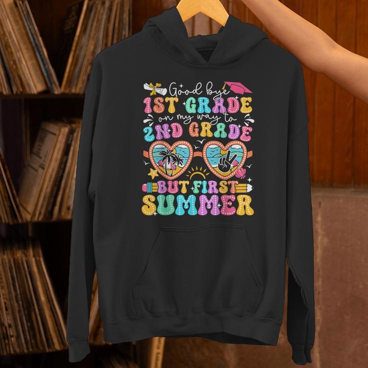 Goodbye 1st Grade Graduation To 2nd Grade But First Summer Unisex Hoodie