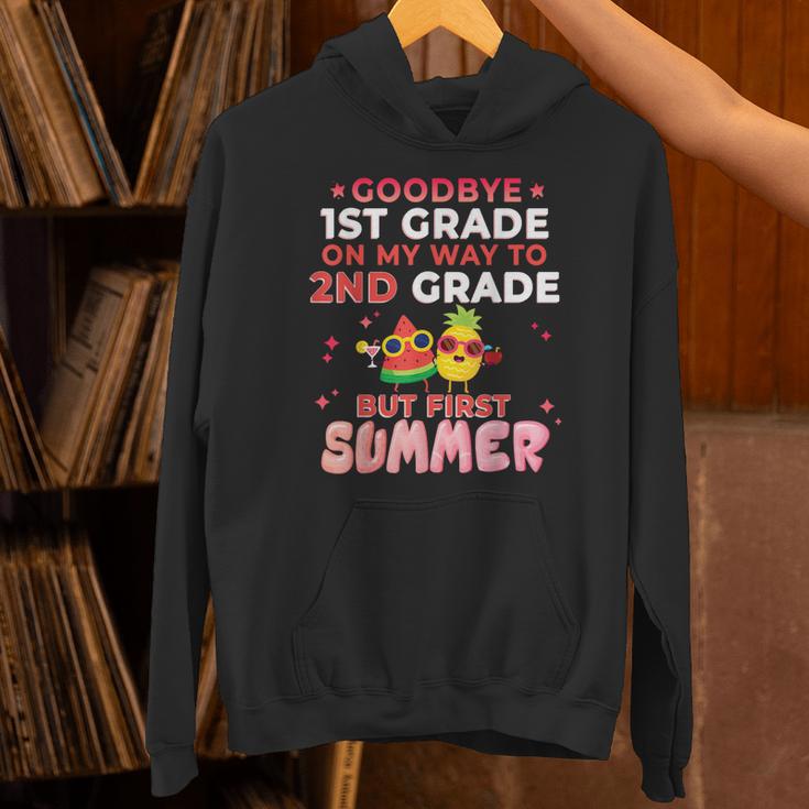Goodbye 1st Grade Graduation To 2nd Grade Hello Summer Unisex Hoodie
