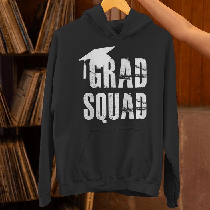 Grad Squad Graduate Graduation T-Shirt Graduation Idea Unisex Hoodie