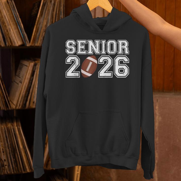 Graduate Senior Class Of 2026 Graduation American Football Unisex Hoodie