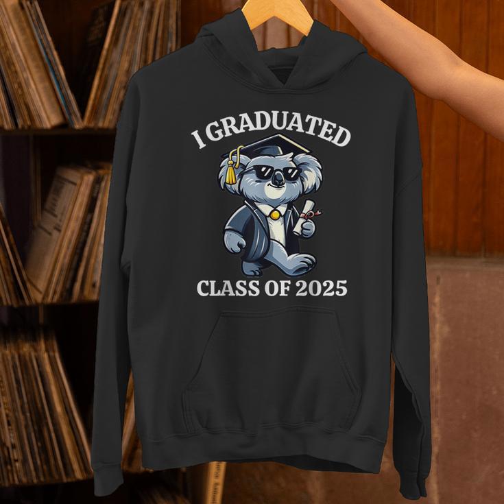 I Graduated Graduate Class Of 2025 Koala Graduation Unisex Hoodie