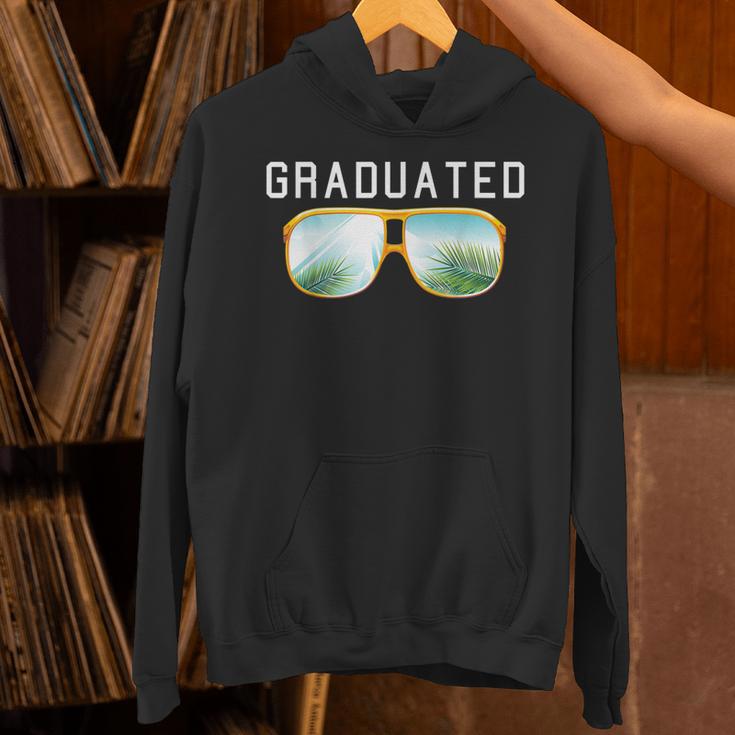 Graduated Graduation Tropical Sunglasses Unisex Hoodie