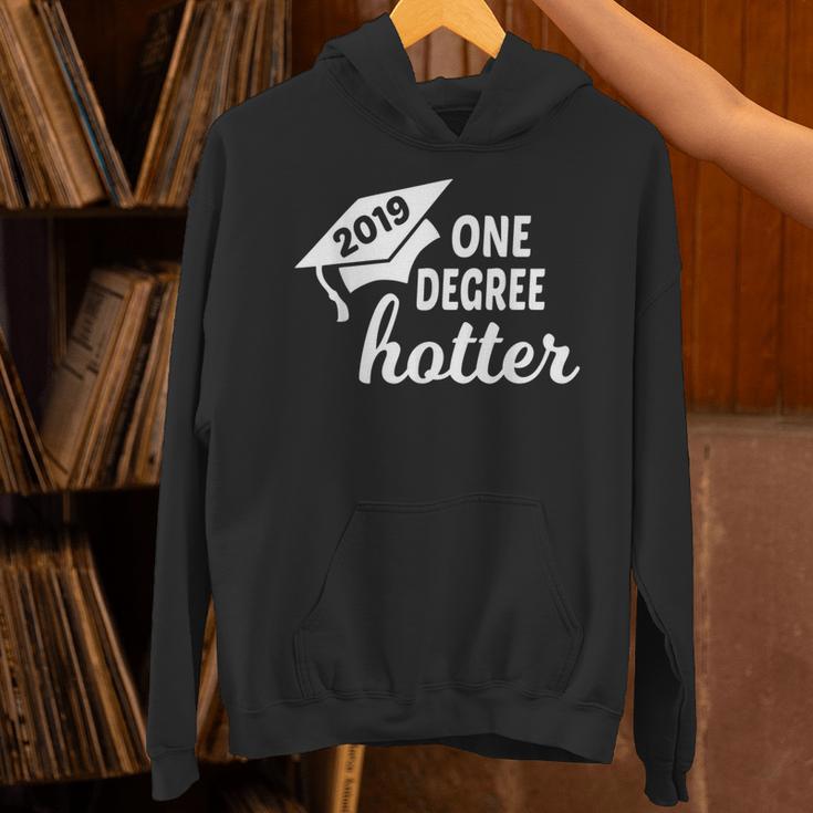 Graduation For Her Him 2019 One Degree Hotter Unisex Hoodie
