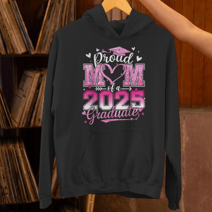 Graduation 2025 Proud Mom Of 2025 Graduate Floral Women Unisex Hoodie
