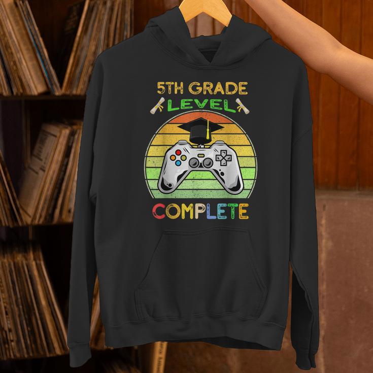 Graduation 5th Grade Level Complete Gamer Class 2021 Gaming Unisex Hoodie