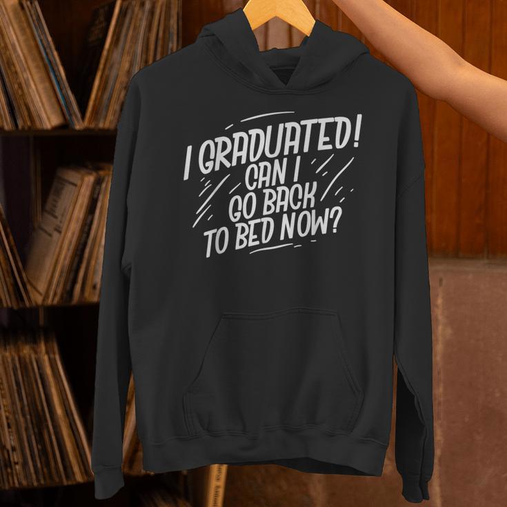 Graduation Can I Go Back To Bed Shirt Unisex Hoodie