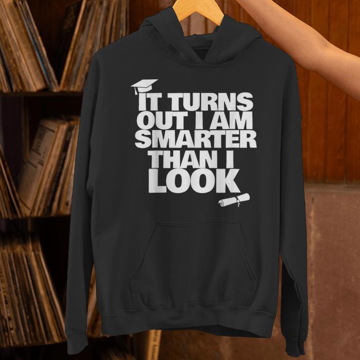 Graduation Graduation I'm Smarter Than I Look Unisex Hoodie