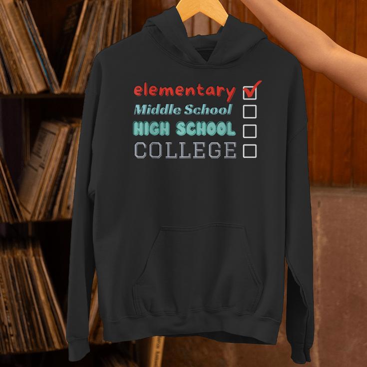 Graduation Promotion Elementary School To Junior High Unisex Hoodie